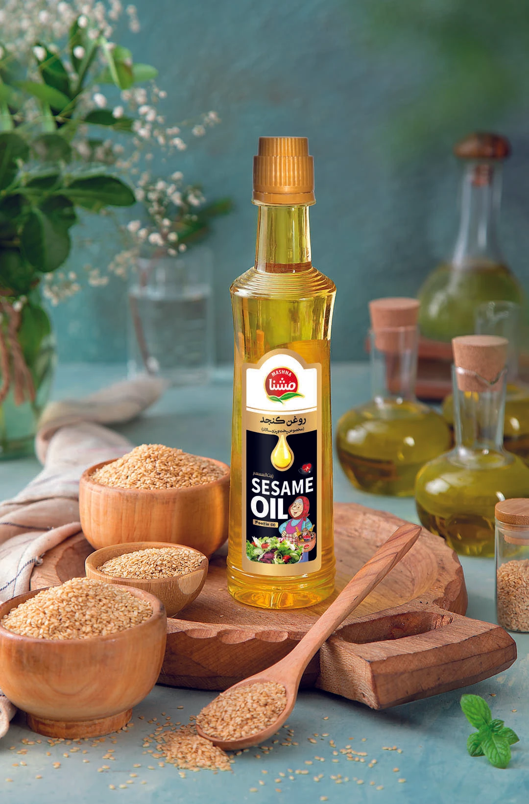 Sesame Oil 400 mL-View2